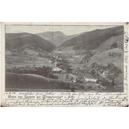 Gruss aus Lomnitz bei Wüstegiersdorf i. Schl