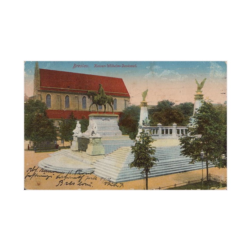 Breslau. Kaiser-Wilhelm-Denkmal