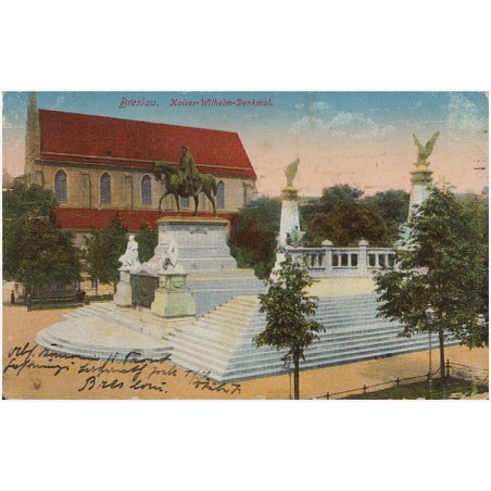 Breslau. Kaiser-Wilhelm-Denkmal
