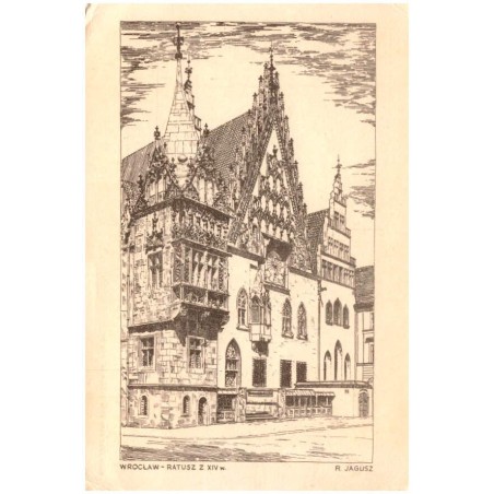 Wrocław - Ratusz z XIV w. R. Jagusz
