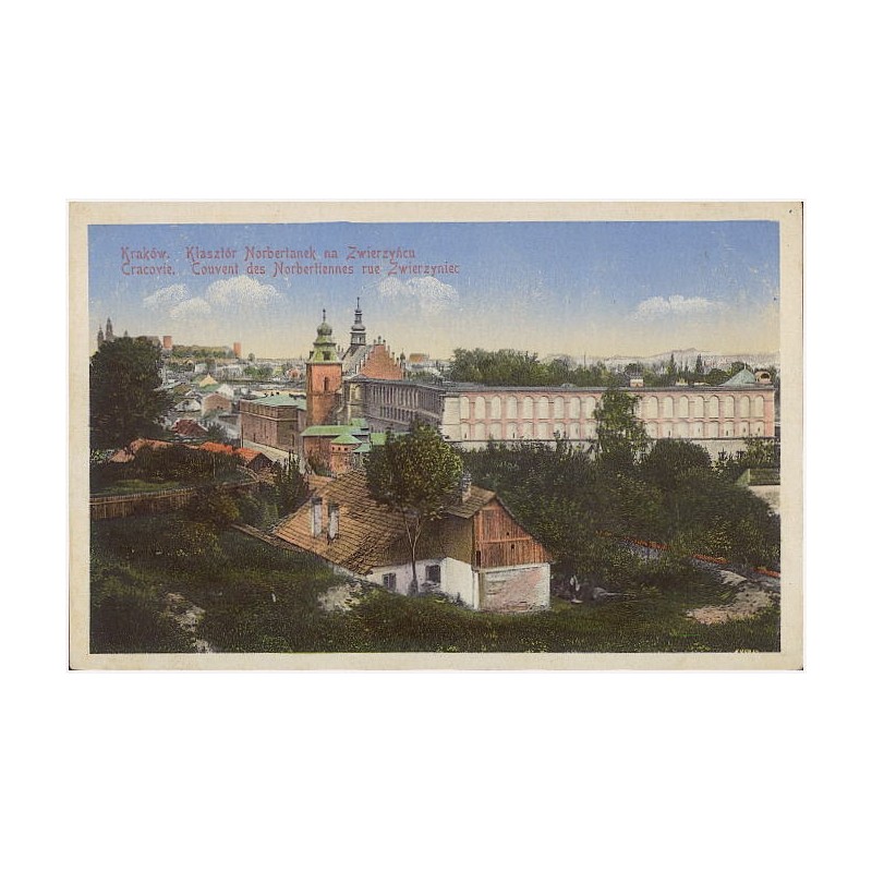 Kraków. Klasztor Norbetanek na Zwierzyńcu. Cracovie. Couvent des Norbertiennes rue Zwierzyniec