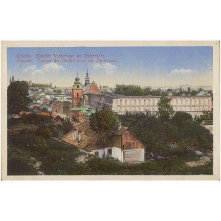 Kraków. Klasztor Norbetanek na Zwierzyńcu. Cracovie. Couvent des Norbertiennes rue Zwierzyniec