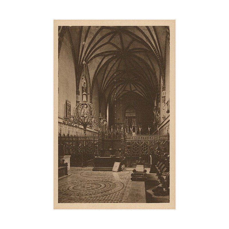 Marienburg (Westpr.). Marienkirche im Hochschloß, Blick nach Westen. 9