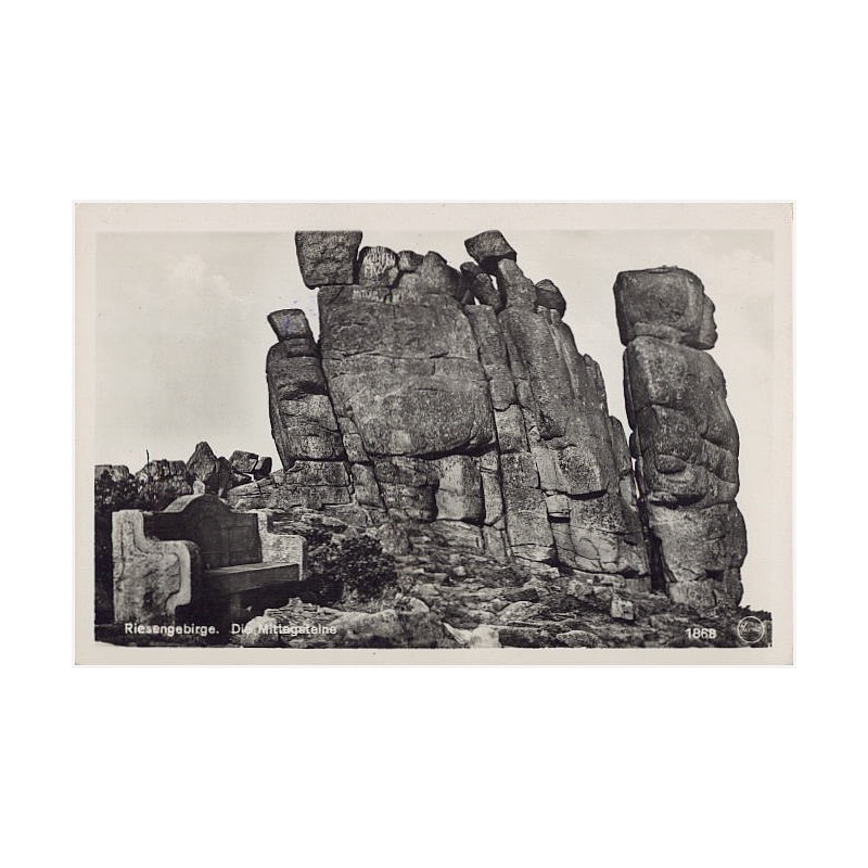 Riesengebirge. Die Mittagsteine