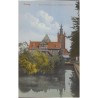 Danzig. Müllergewerkshaus mit Katharinenkirchturm