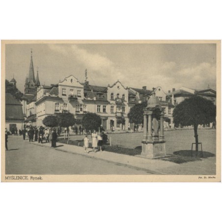 Myślenice. Rynek. Fot. St. Mucha. [...]