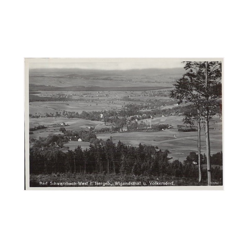 Bad Schwarzbach-West i. Isergeb., Wigandsthal u. Volkersdorf 10287