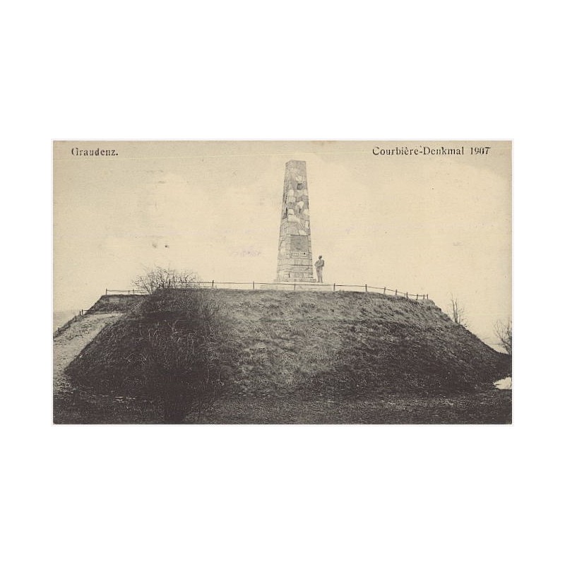Graudenz. Courbière-Denkmal 1907
