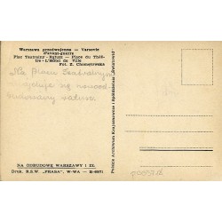 Warszawa przedwojenna - Varsovie d'avant-guerre. Plac Teatralny - Ratusz [...] Fot. Z. Chomętowska
