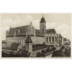 Marienburg/ Wpr. Hochschloß mit Dansker