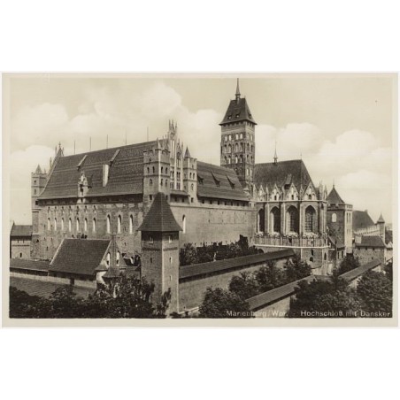 Marienburg/ Wpr. Hochschloß mit Dansker