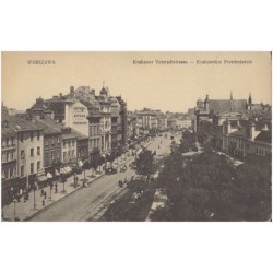 Warszawa. Krakauer Vorstadtstrasse - Krakowskie Przedmieście