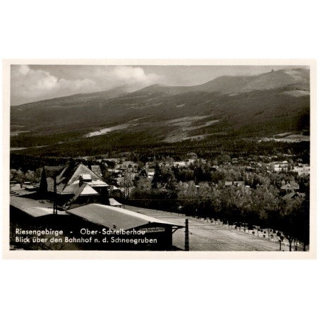 Riesengebirge - Ober-Schreiberhau. Blick über den Bahnhof n. d. Schneegruben 82225