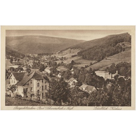 Bergschlösschen - Bad Schwarzbach i. Isgb. Totalblick - Kurhaus