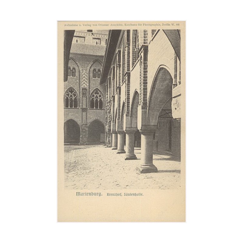 Marienburg. Kreuzhof, Säulenhalle