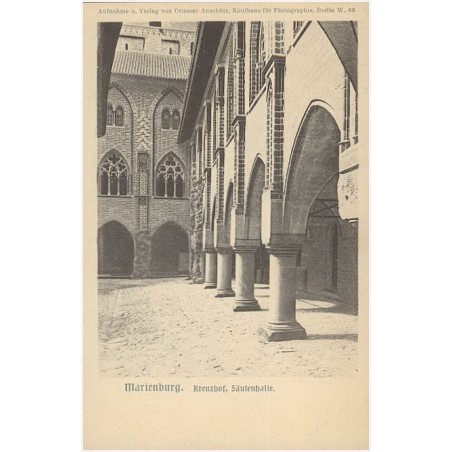 Marienburg. Kreuzhof, Säulenhalle