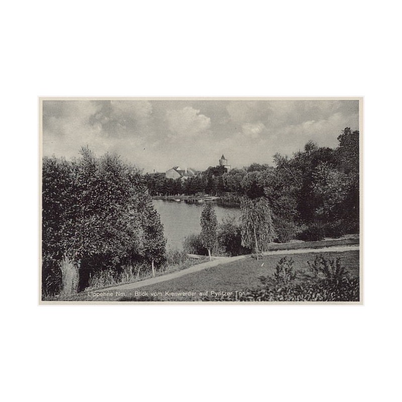 Lippehne Nm. Blick vom Kienwerder auf Pyritzer Tor