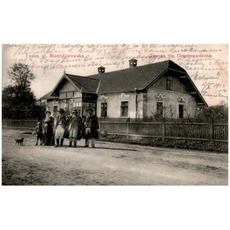 Łysiec ul. Stanisławowska. Лиceц yл. Cтaниcлaвiвcкa