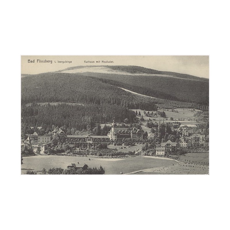 Bad Flinsberg i. Isergebirge. Kurhaus mit Heufuder