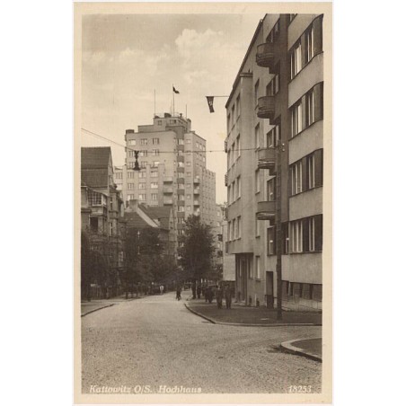 Kattowitz O/S. Hochhaus 18253