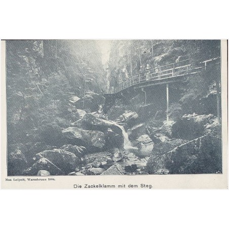 Die Zackelklamm mit dem Steg