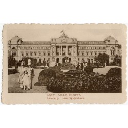 Lwów. Gmach Sejmowy. Lemberg. Landtagsgebäude