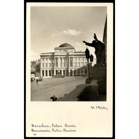 Warschau, Palais Staszic. Warszawa, Pałac Staszica. Fot. F. Gazda 167