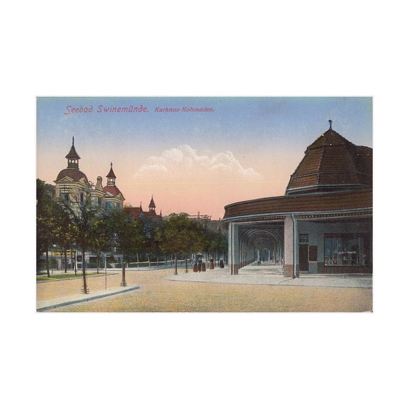 Seebad Swinemünde. Kurhaus-Kolonaden