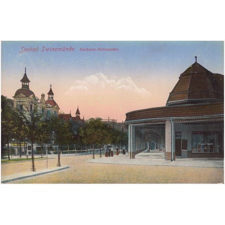 Seebad Swinemünde. Kurhaus-Kolonaden