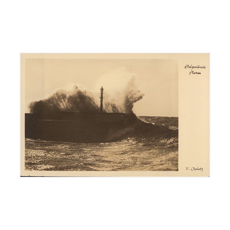 Stolpmünde. Sturm. W. Oschatz