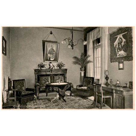 Kardinalszimmer. / Rewers: Pensionat der Ursulinen. Carlowitz bei Breslau.
