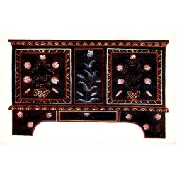 Skrzynia krakowska z Żabna w pow. dąbrowskim.