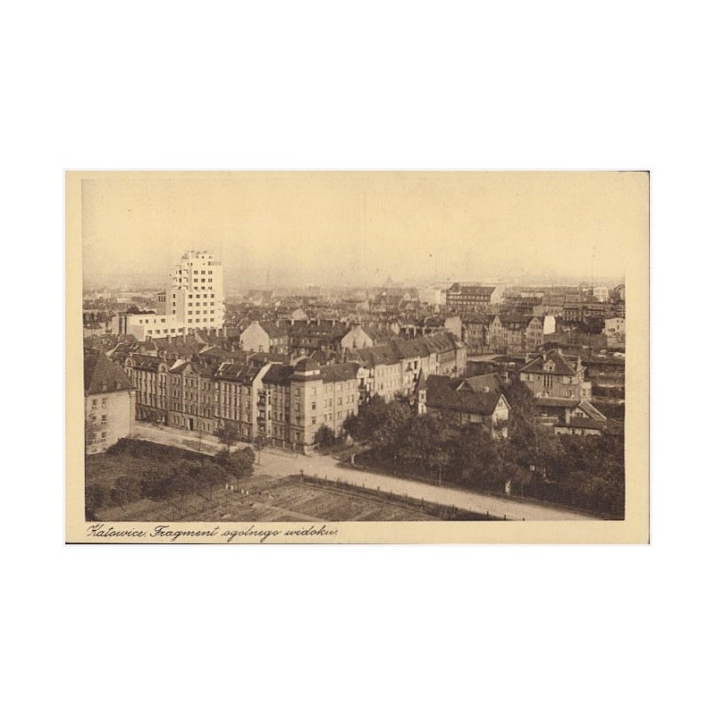 Katowice. Fragment ogólnego widoku