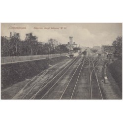 Częstochowa. Dworzec drogi żelaznej W. W.