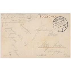 Częstochowa. Dworzec drogi żelaznej W. W.