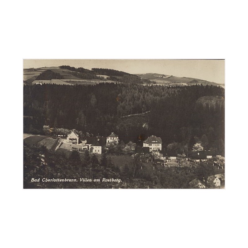 Bad Charlottenbrunn, Villen am Postberg