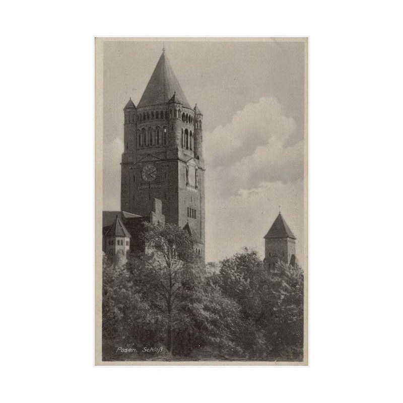 Posen. Schloß. Posen/Deutsch. Gauhauptstadt des Warthelandes