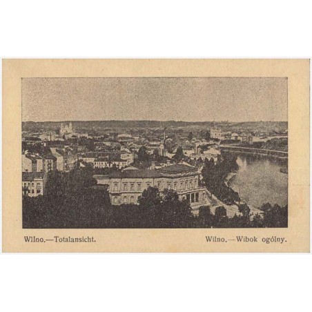 Wilno. - Totalansicht. Wilno. - Wibok[!] ogólny [z Góry Zamkowej]