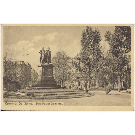 Kattowitz, Ob.-Schles. Zwei-Kaiser-Denkmal