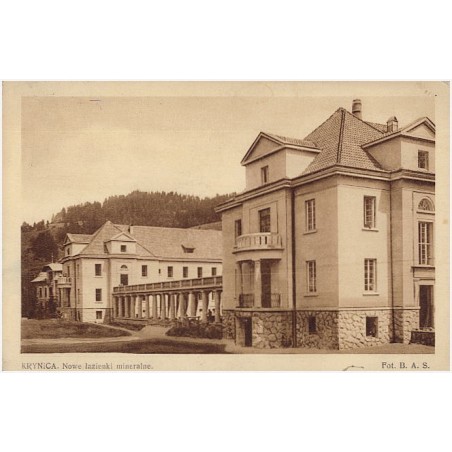 Krynica. Nowe łazienki mineralne. Fot. B. A. S