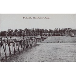 Westerplatte. Strandhalle & Seesteg