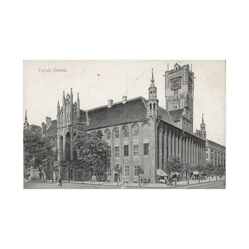 Toruń, Ratusz. Thorn, Rathaus