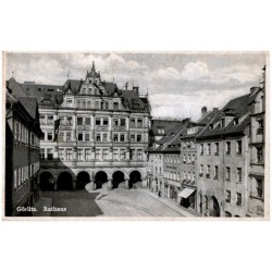 Görlitz. Rathaus / Rewers: Görlitz i. Schl. Das Rathaus