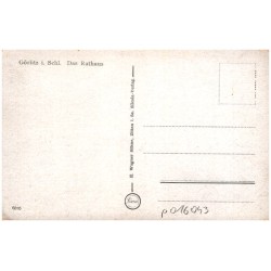 Görlitz. Rathaus / Rewers: Görlitz i. Schl. Das Rathaus