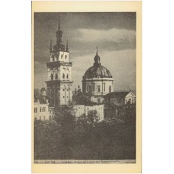 Lwów - Cerkiew Wołoska i Kościół Dominikanów.