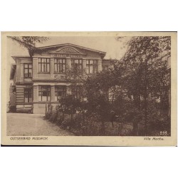 Ostseebad Misdroy. Villa Martha. 299