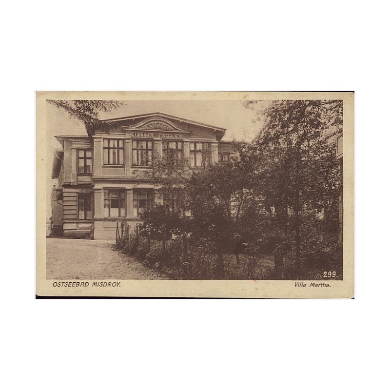 Ostseebad Misdroy. Villa Martha. 299