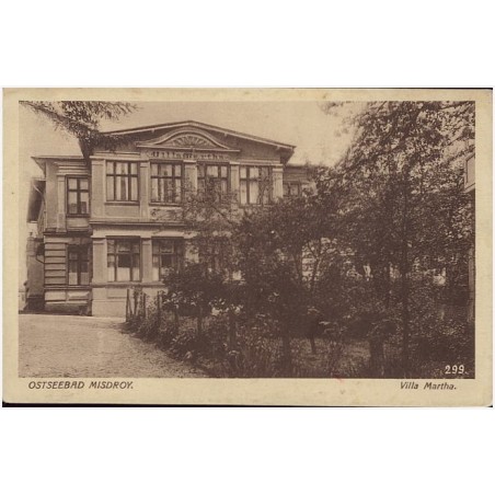 Ostseebad Misdroy. Villa Martha. 299
