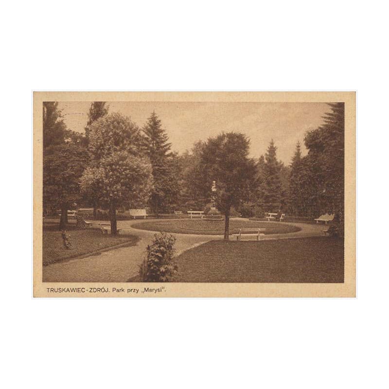 Truskawiec-Zdrój. Park przy "Marysi"