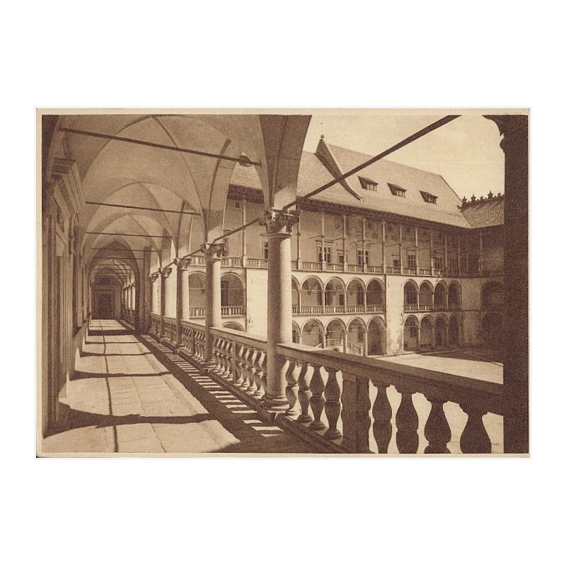 Kraków - Wawel - Zamek Król. Dziedziniec arkadowy (XVI w.). [...] Fot. St. Mucha. Nr. 29